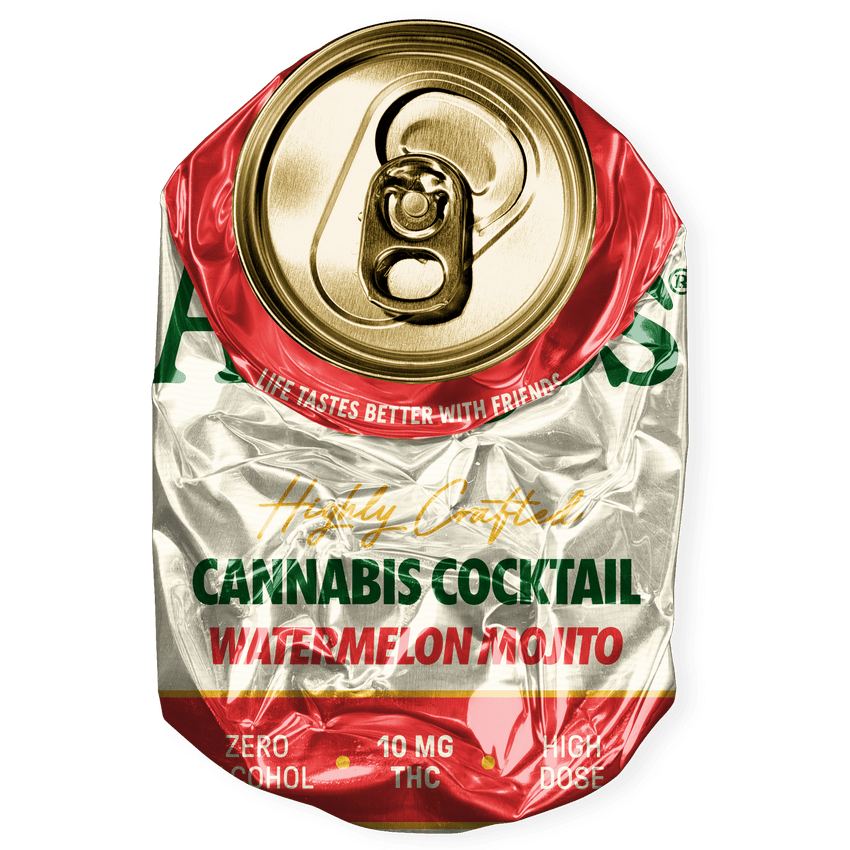 Amigos Highly Crafted Cannabis Cocktail Watermelon mojito - Image 2