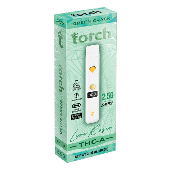 Torch THC-A Live Rosin Disposable | 2.5g - Image 2