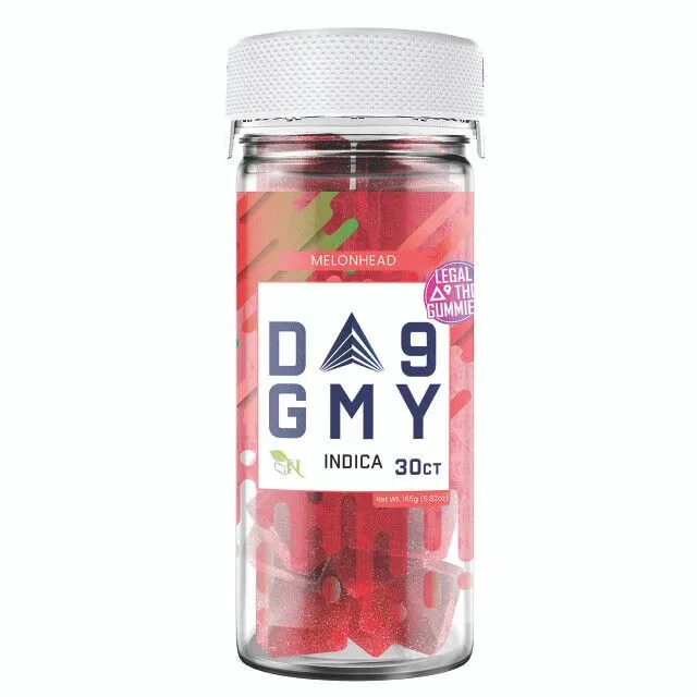 A Gift From Nature D9 GMY 30ct, 15mg Gummies melonhead