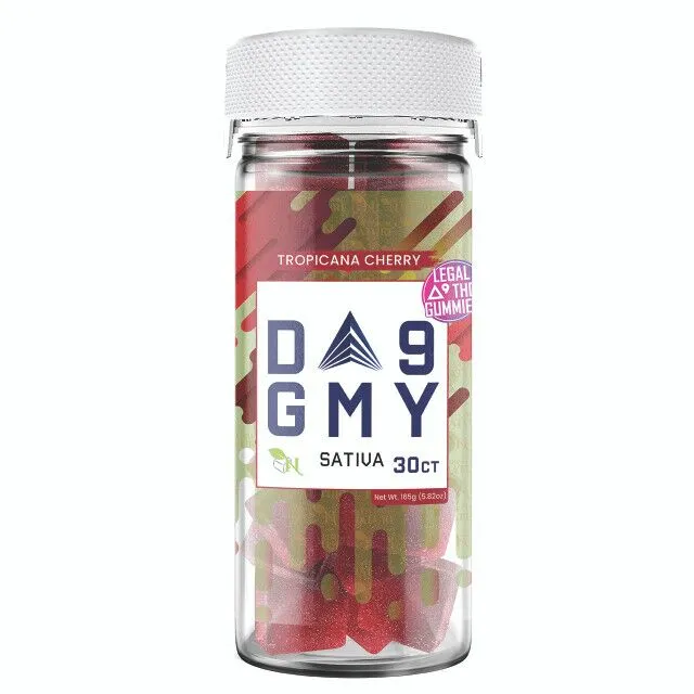 A Gift From Nature D9 GMY 30ct, 15mg Gummies tropicana cherry
