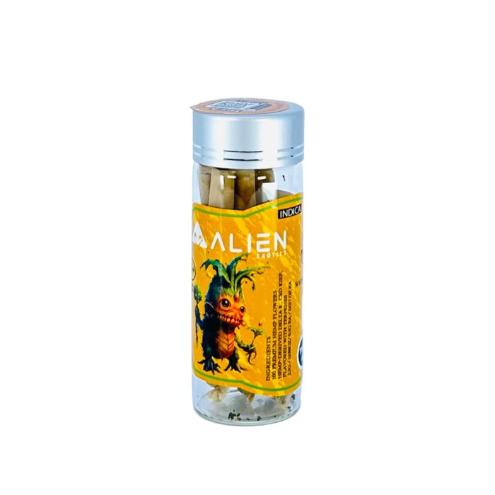 Alien Exotics THCA Diamond Infused Mini Pre Rolls 5ct - Image 5