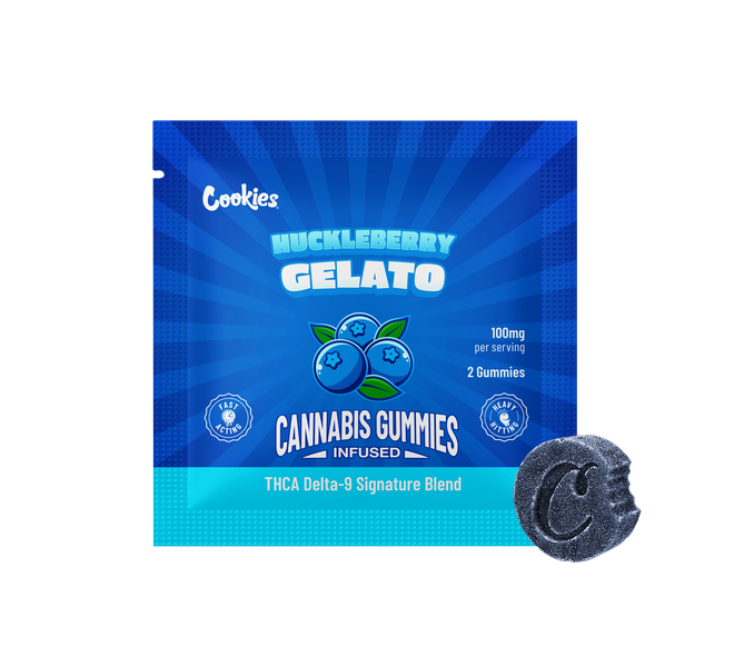 Cookies THCA Delta9 Signature Blend 100mg Gummies 2ct - Huckleberry Gelato