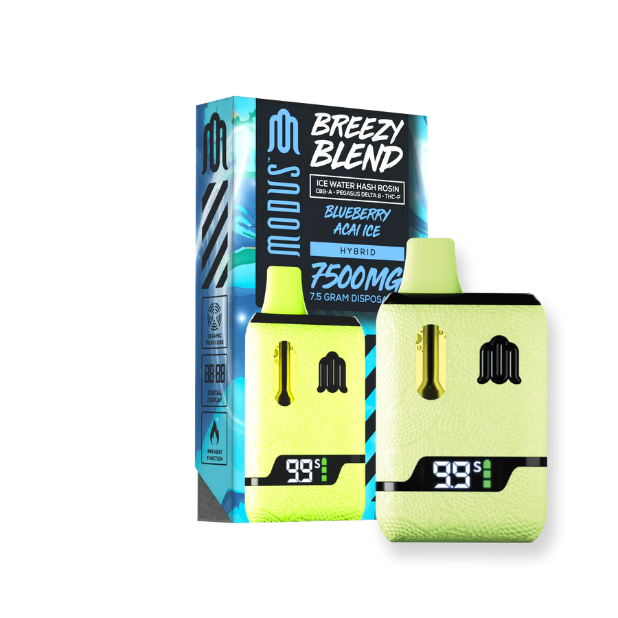 Breezy Devices Disposable 7500mg By Modus