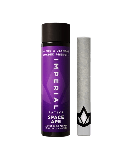 Imperial Space Ape THCA Loaded Preroll – 2g Sativa