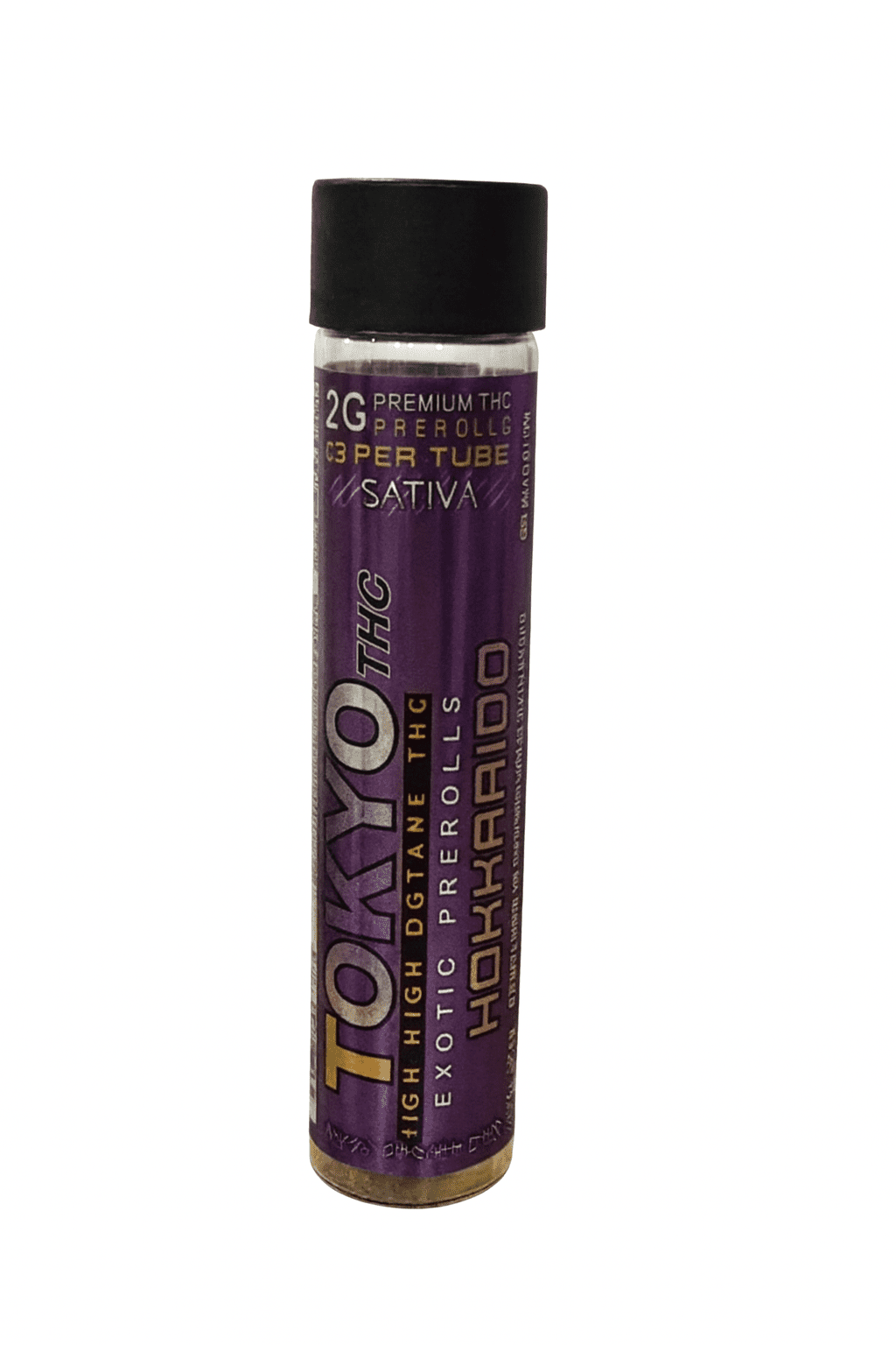 Tokyo THC EXOTIC PREROLLS 2G HOKKAIDO 3CT