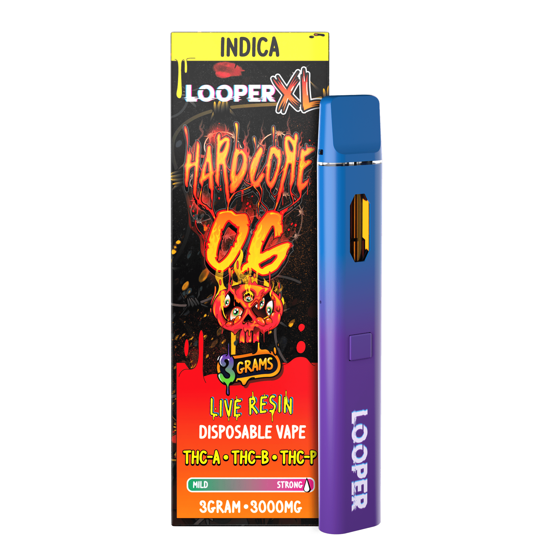 Looper XL 3G Disposable Vape – Premium THCA, THC-P, THC-B, THC-H, THC-JD, 11-HYDROXY