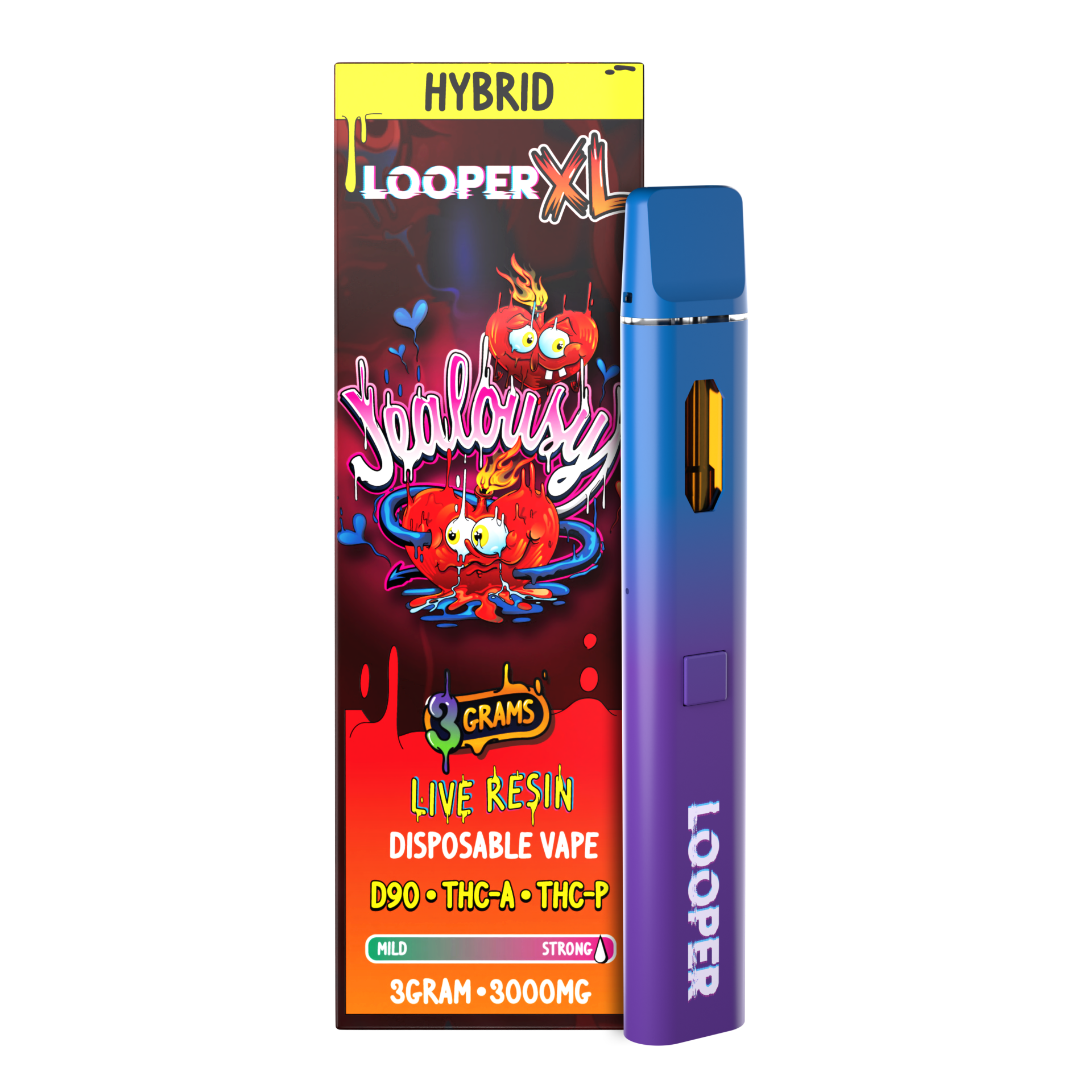 Looper XL 3G Disposable Vape – Premium THCA, THC-P, THC-B, THC-H, THC-JD, 11-HYDROXY - Image 2