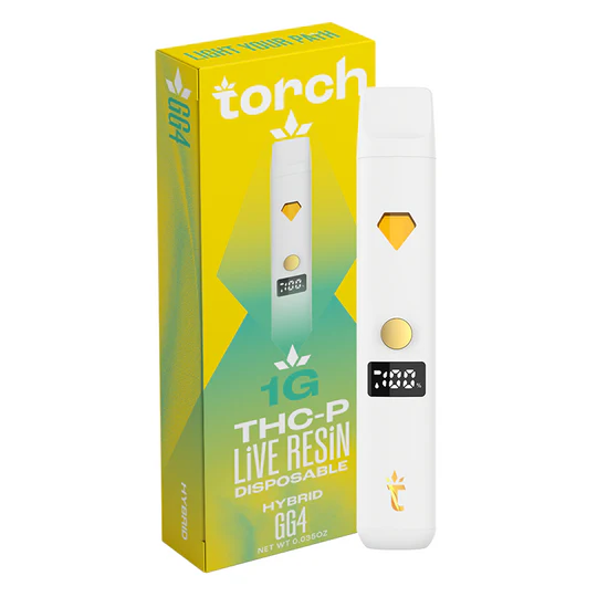 Torch Live Resin Blend Disposable 1G THCP D8 HHC