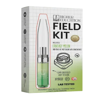 Higher Education Dab Field Kit 1G THCA Fantasy Melon Hybrid