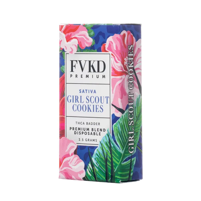 FVKD Girl Scout Cookies THCA Badder Disposable Vape 3.5G