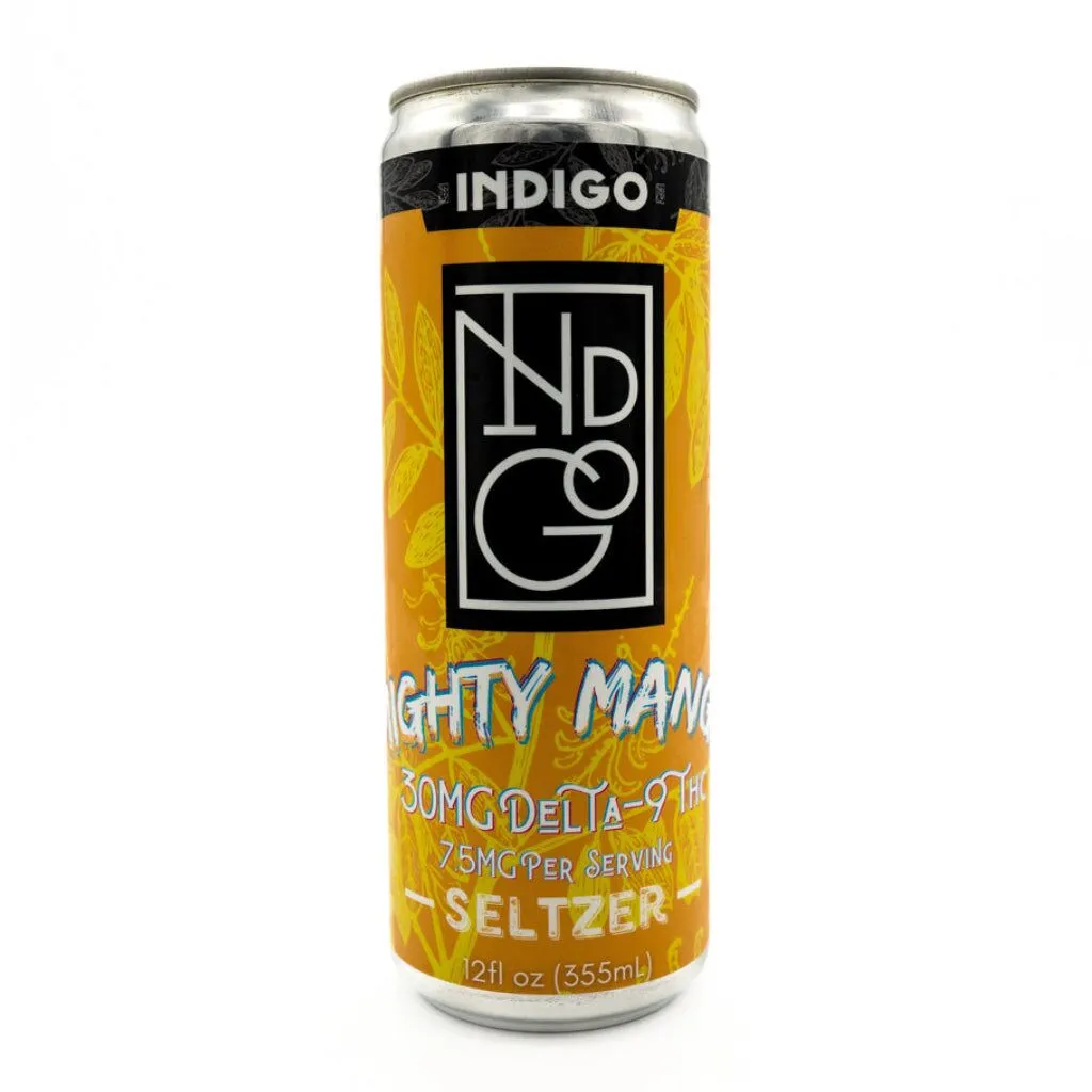 Indigo - THC Infused might-mango-Flavors - 30MG - 12oz