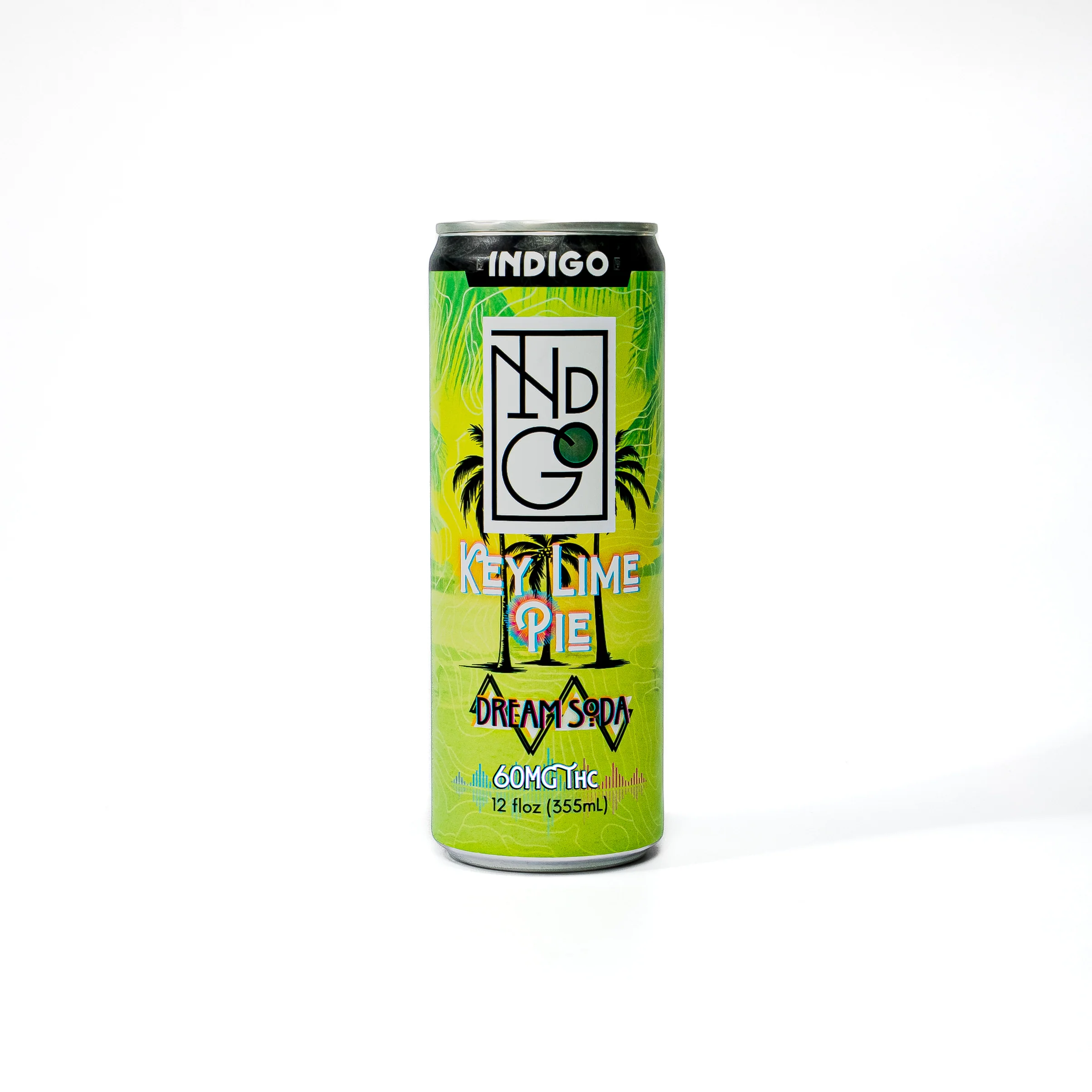 Indigo - Dream Soda - THC - key-lime-pie-Flavors - 60mg - 12oz