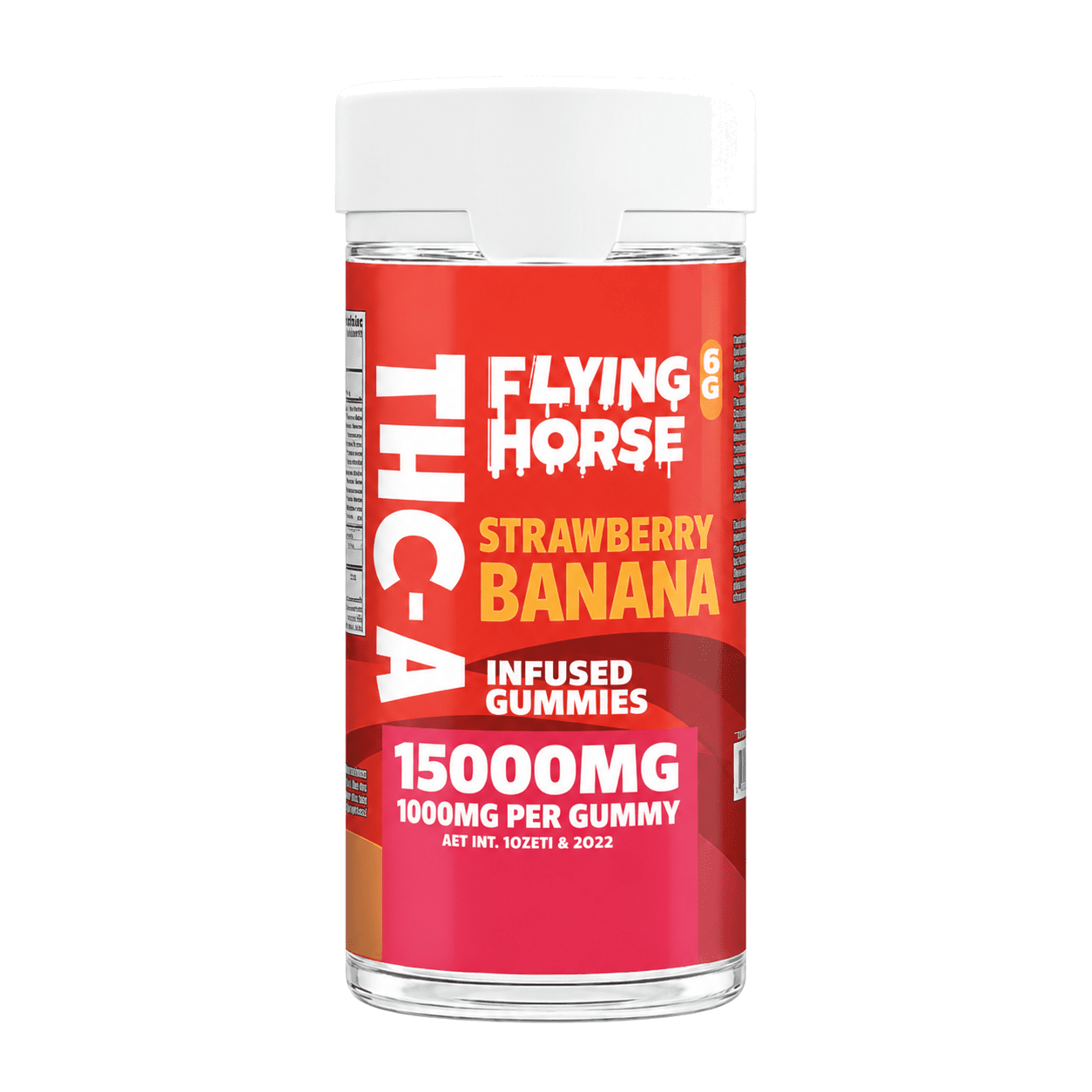 Flying Horse Infused Gummies THCA Multiple Flavors -15000MG - 15 Count - Image 4
