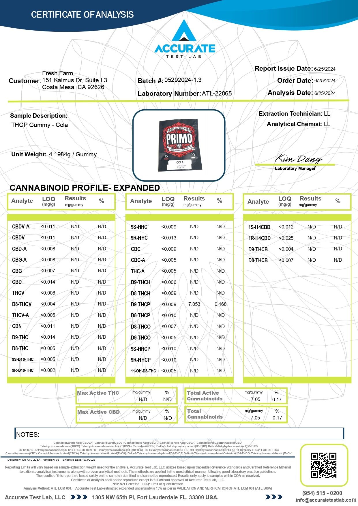 Half Bak’d PRIMO Gummies 15ct - Image 6