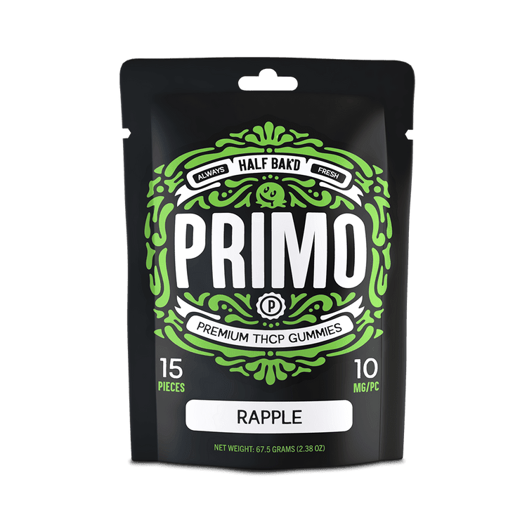 Half Bak’d PRIMO Gummies 15ct - Rapple