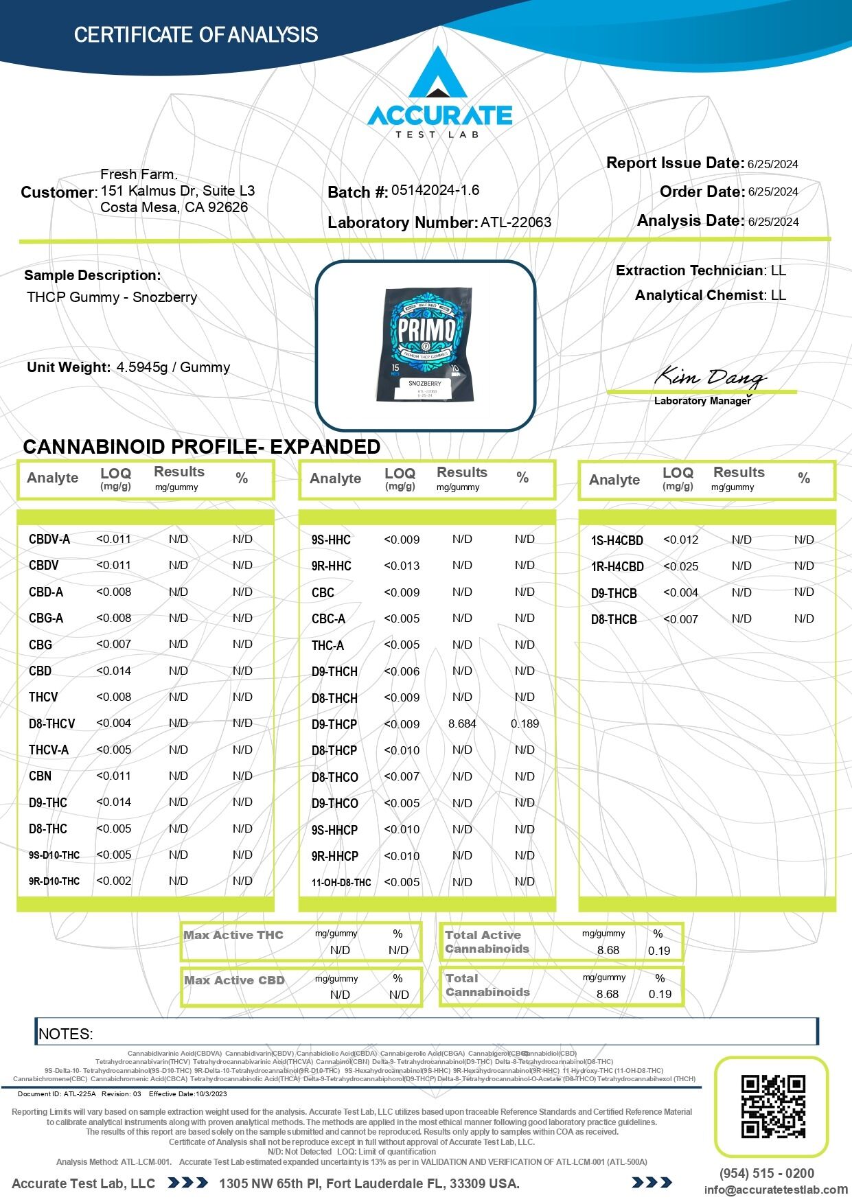 Half Bak’d PRIMO Gummies 15ct - Image 8