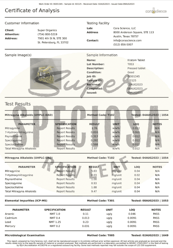 Green Maeng Da Kratom Tablets - Image 5