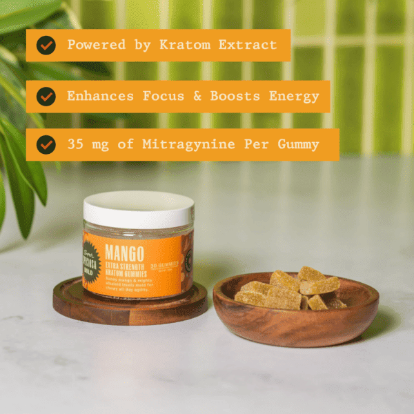 Super Speciosa Extra Strength Kratom Gummies - 30ct - Image 5