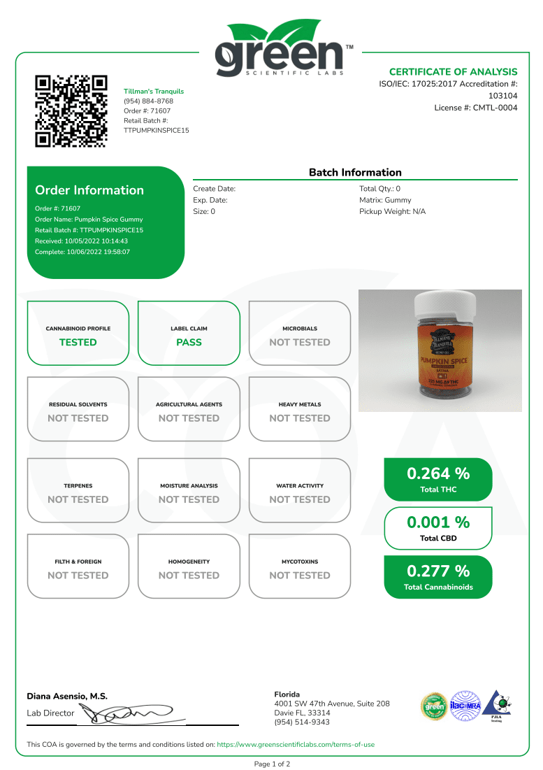 Tillmans Tranquils Delta 9 Vegan Gummies - Image 11