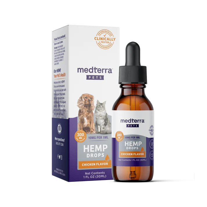 CBD Isolate Pet Tincture - Chicken - Medterra - Image 3