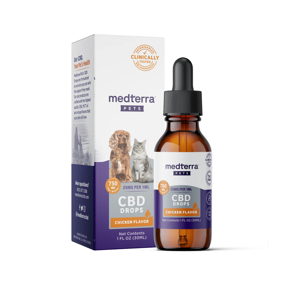 Medterra Pet CBD Drops 750mg