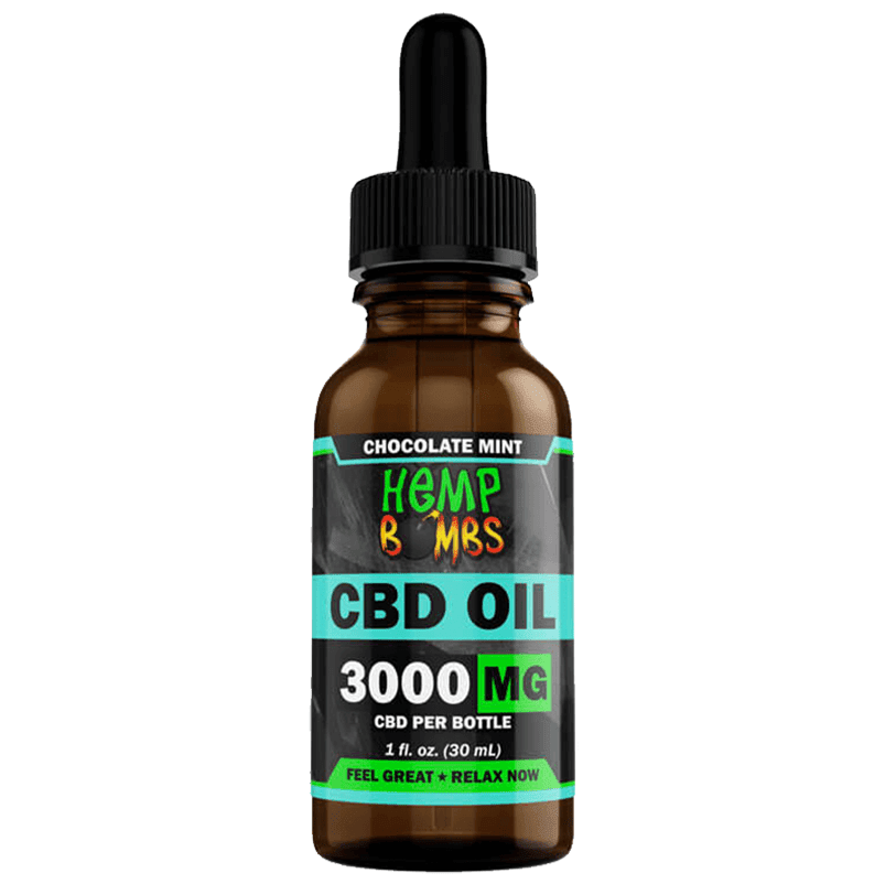 Broad Spectrum CBD Oil Tincture - Chocolate Mint - Hemp Bombs - Image 5