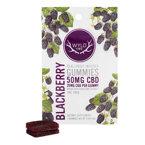 CBD Gummies - Blackberry - Wyld CBD