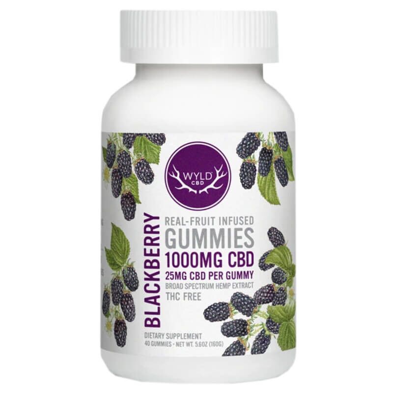 CBD Gummies - Blackberry - Wyld CBD - Image 4