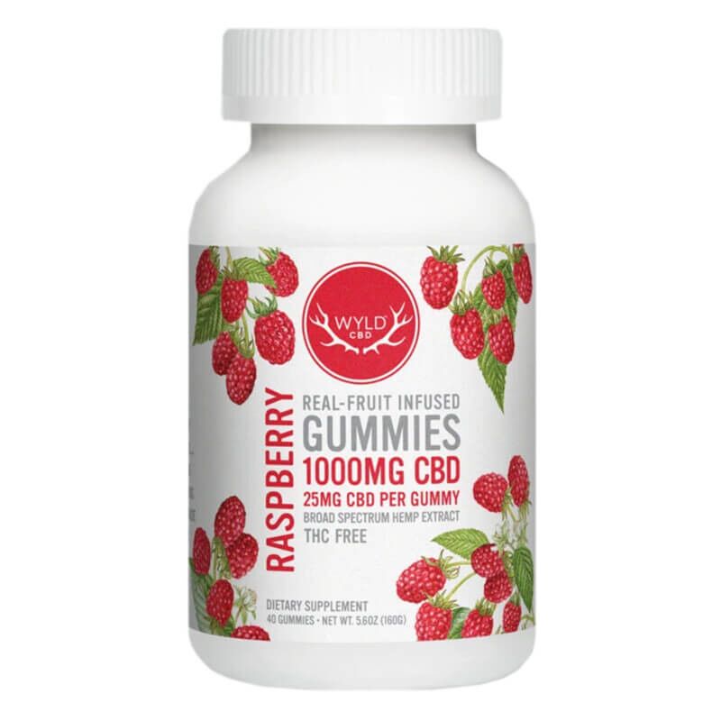 CBD Gummies - Raspberry - Wyld CBD - Image 4
