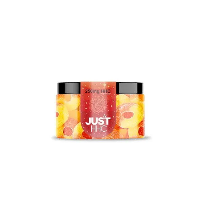 JustDelta - HHC Gummies - Peach Rings - 250mg-1000mg