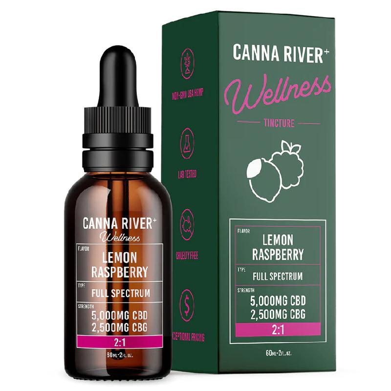 Canna River CBD Oil Full Spectrum Wellness Tincture CBG 60ml