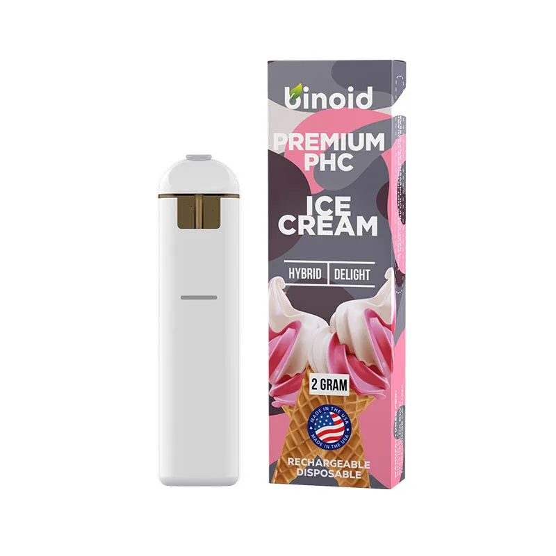 PHC Disposable Vape Device - Ice Cream - 2g - By Binoid