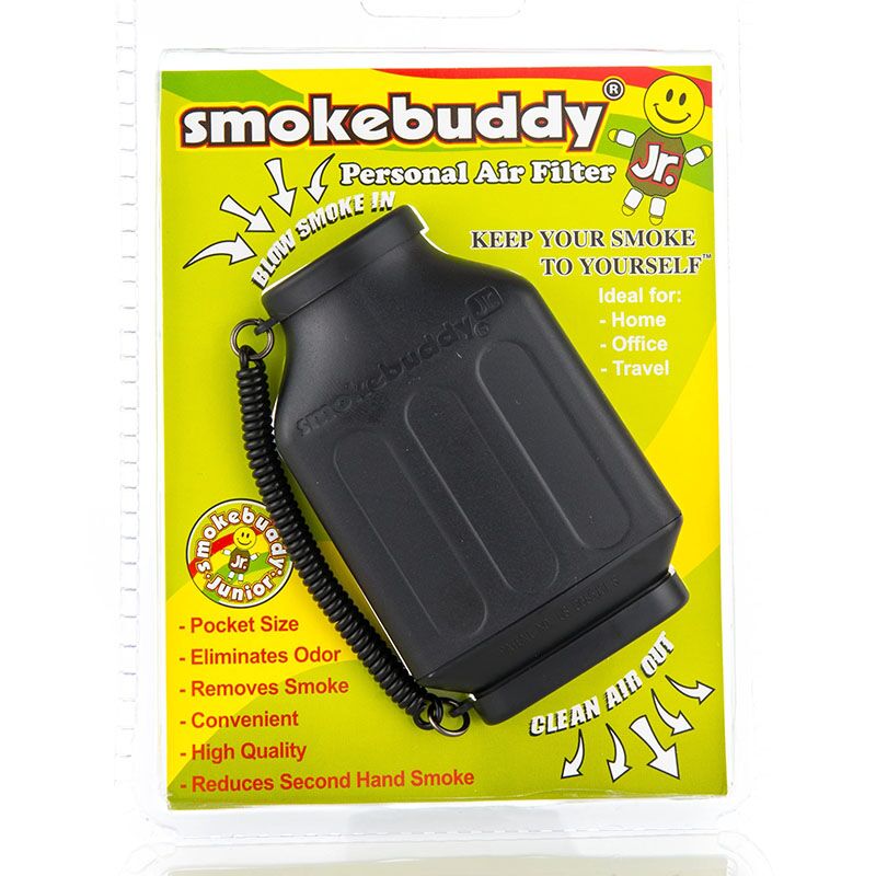 Personal Air Filter - Junior Black - By Smoke Buddy