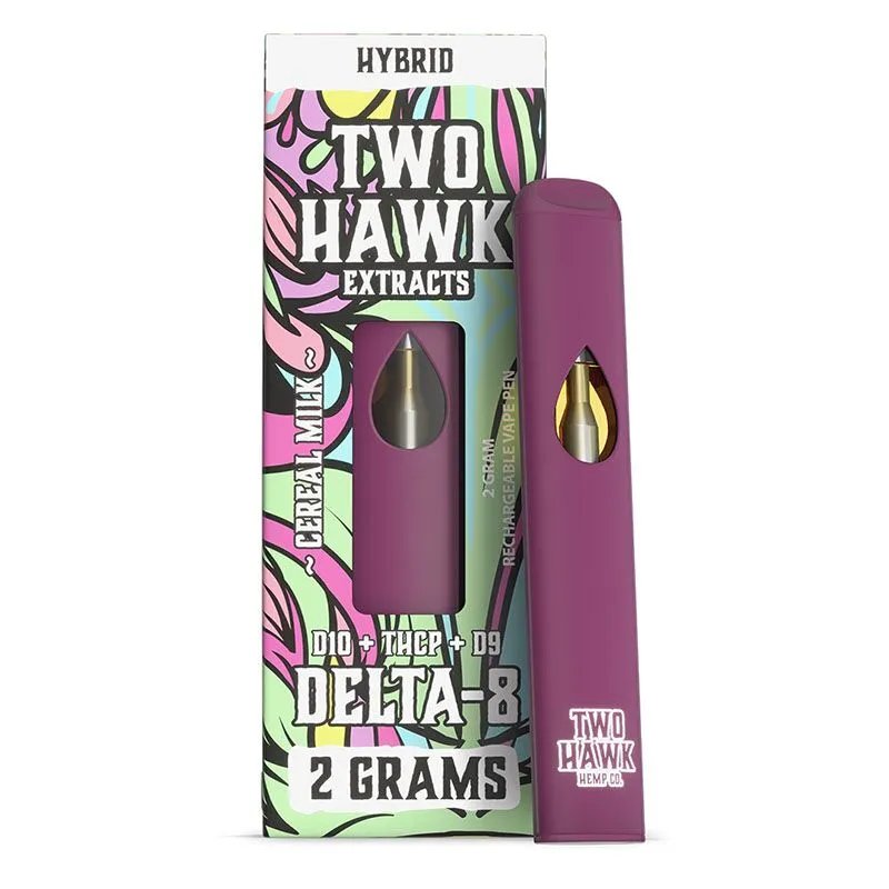D8:D9:D10:THC P Device - Cereal Milk - 2g - By Two Hawk Hemp