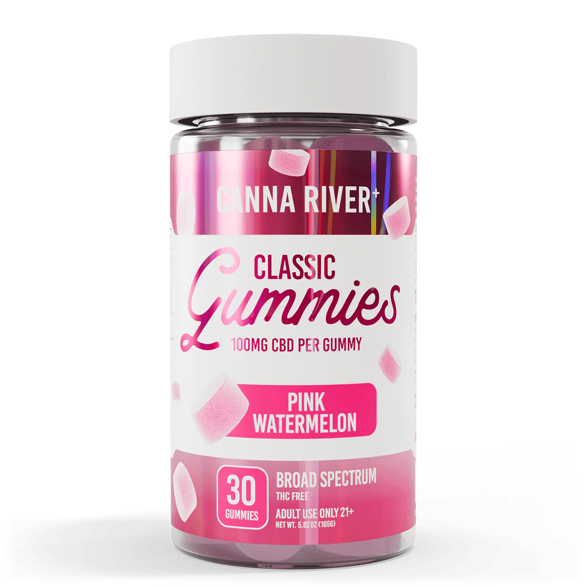 Broad Spectrum Classic CBD Gummies - Canna River - Image 2