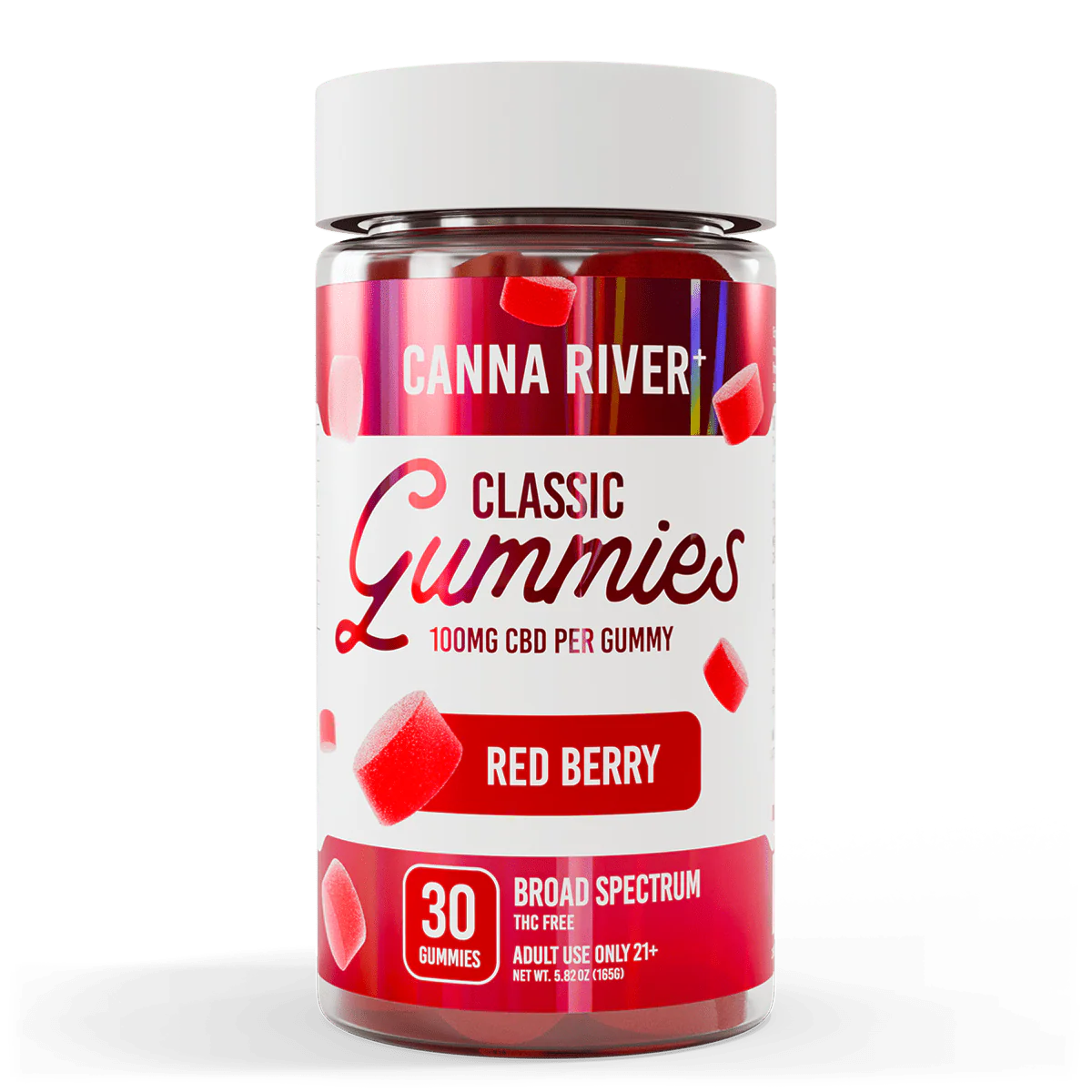 Broad Spectrum Classic CBD Gummies - Canna River - Image 4
