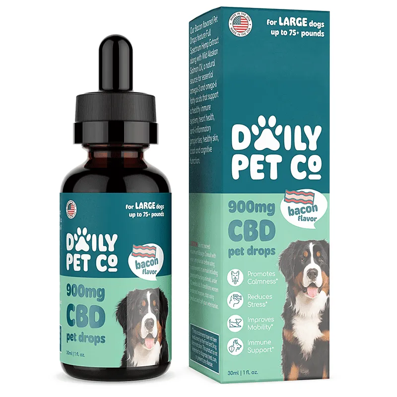 CBD Oil for Dogs - Bacon-flavored - Daily Pet Co. - Image 3