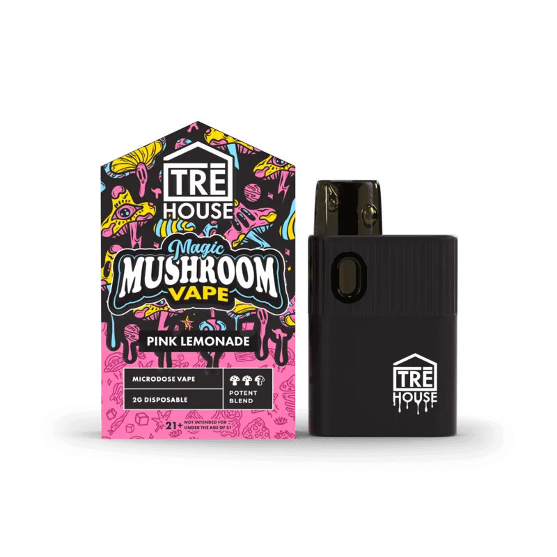 TRE House - Mushroom Vape - Pink Lemonade