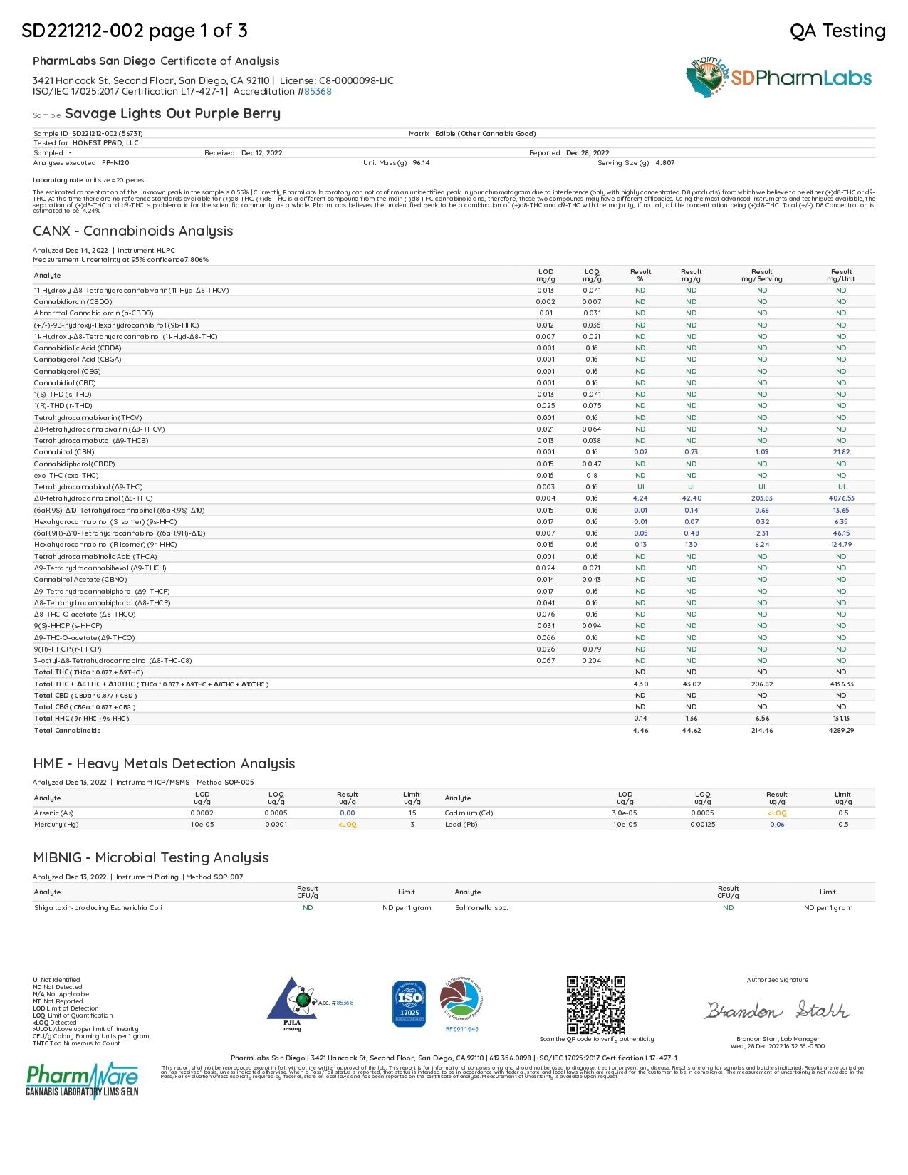 Delta Extrax 3500mg Lights Out Blend Gummies - Image 22