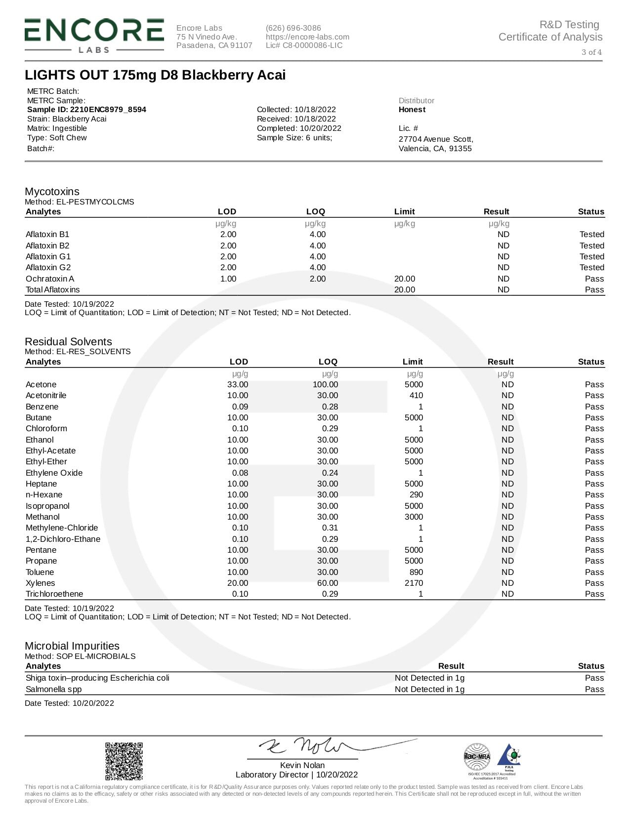 Delta Extrax 3500mg Lights Out Blend Gummies - Image 18