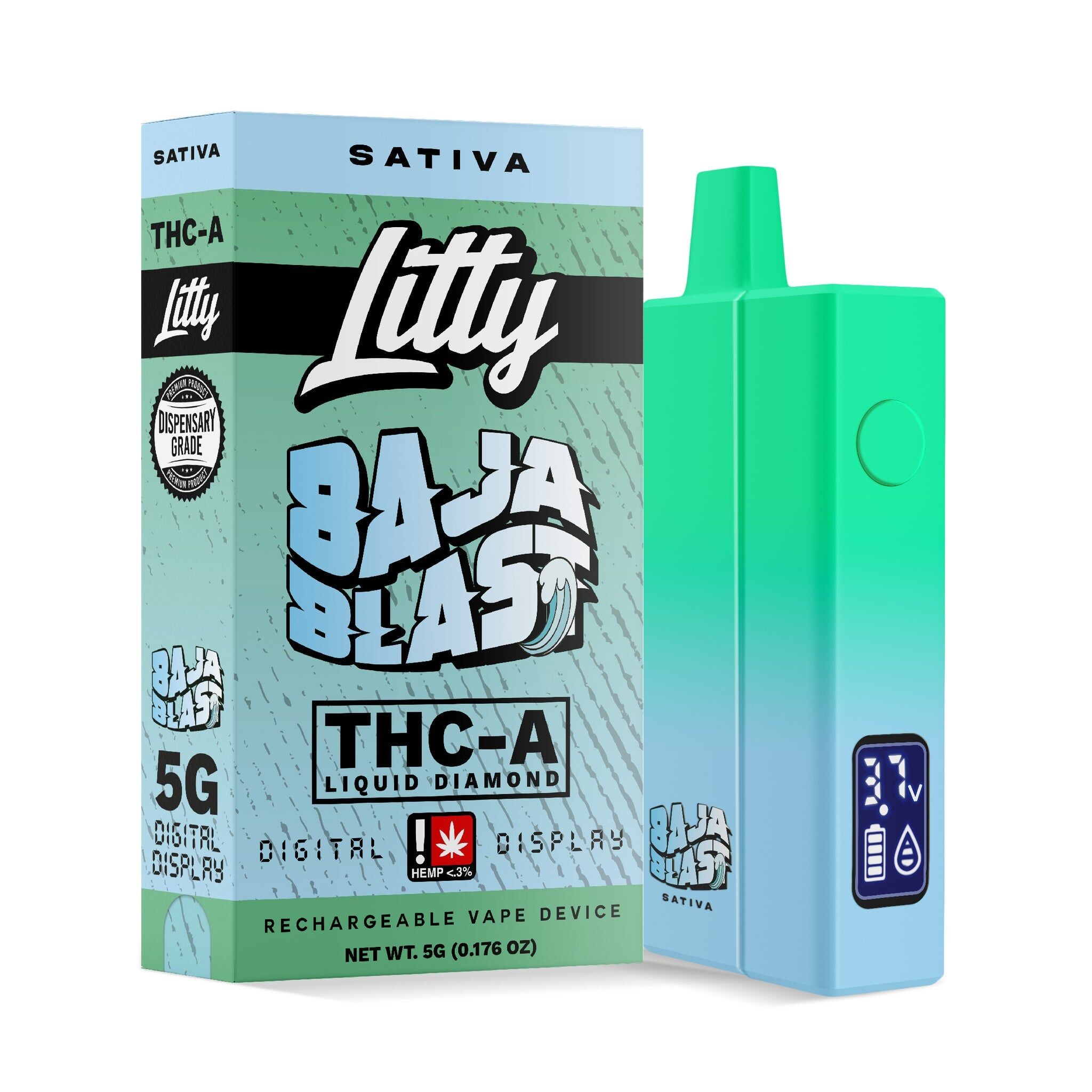 Litty THCA Liquid Diamonds Disposable