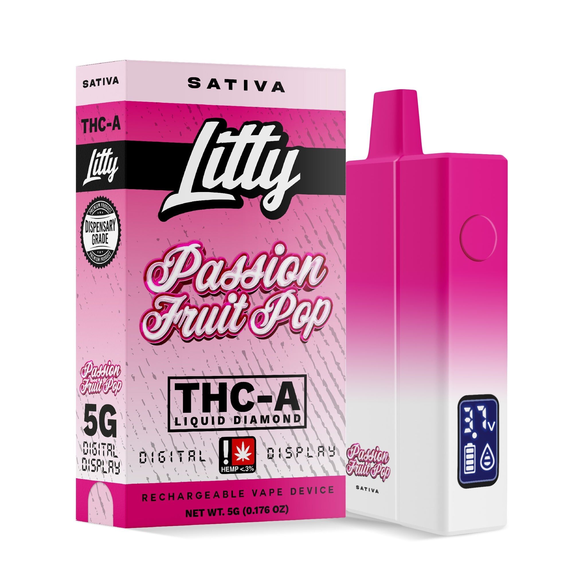 Litty THCA Liquid Diamonds Disposable