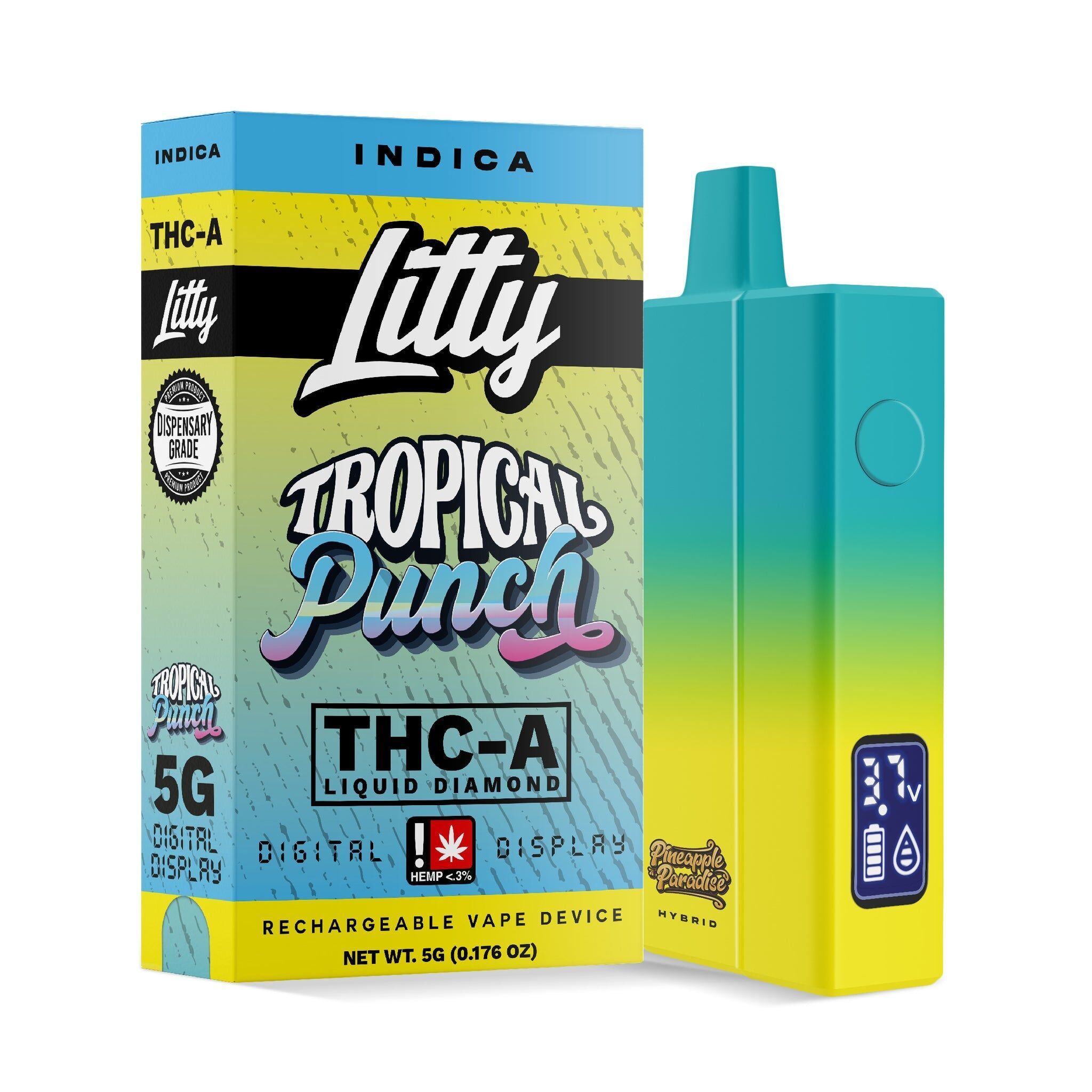 Litty THCA Liquid Diamonds Disposable