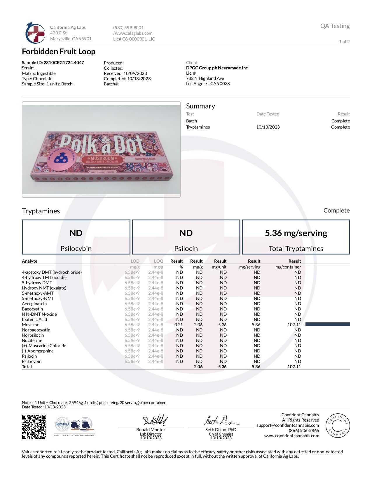 Polk A Dot Mushroom Blend Chocolate Bar | 10,000mg - Image 17