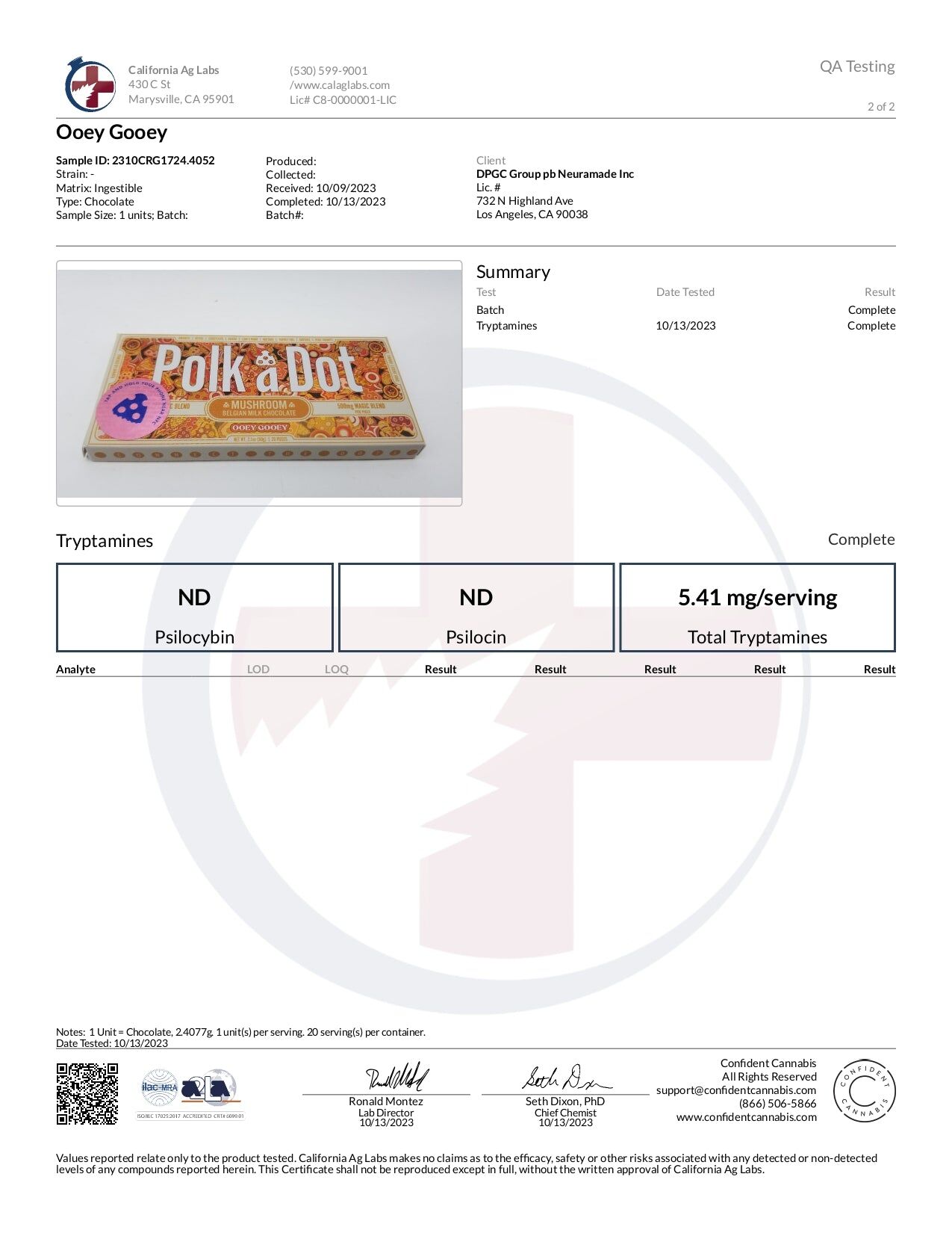 Polk A Dot Mushroom Blend Chocolate Bar | 10,000mg - Image 32