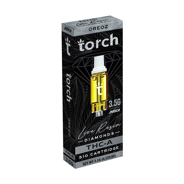 Torch Live Resin Diamonds THC-A Cartridge | 3.5g - Image 9