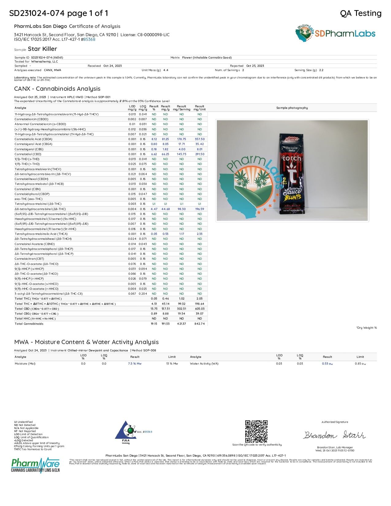 Torch Caviar Sauce Blunts - THCA | 2 Counts - Image 7