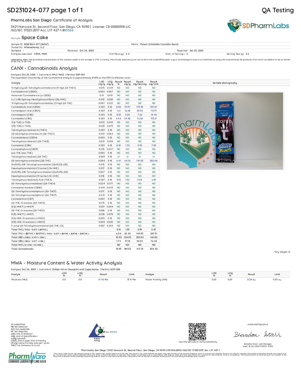 Torch Caviar Sauce Blunts - THCA | 2 Counts - Image 10