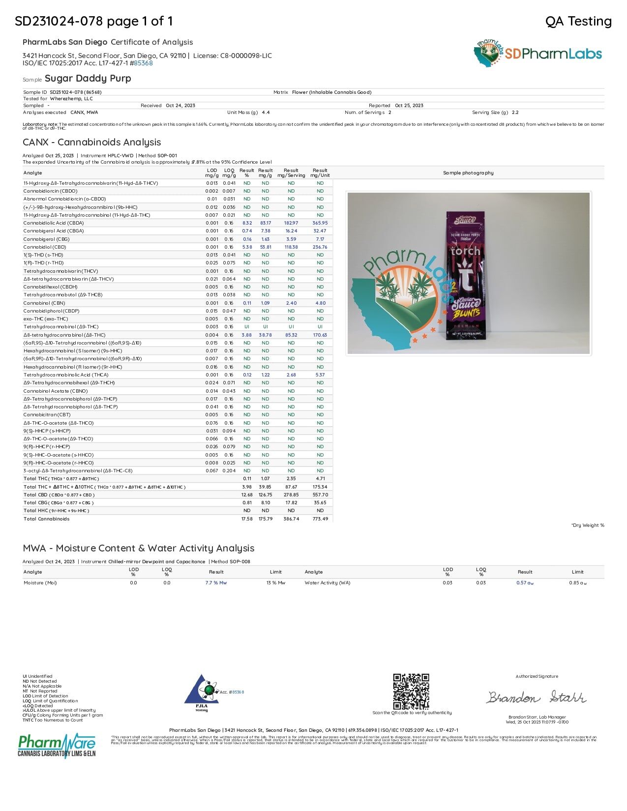 Torch Caviar Sauce Blunts - THCA | 2 Counts - Image 11