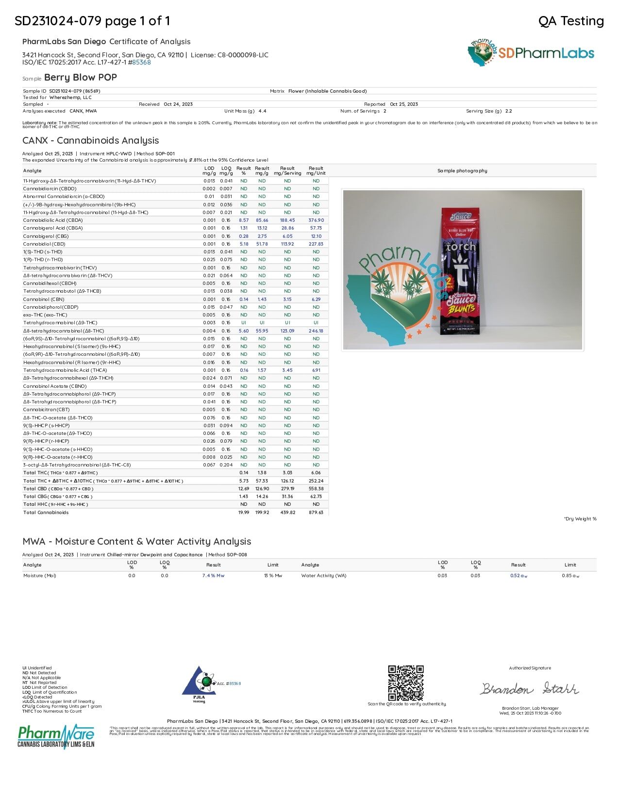 Torch Caviar Sauce Blunts - THCA | 2 Counts - Image 12